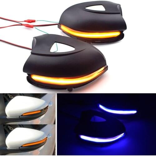 LED Dynamic Turn Signal Light Rearview Mirror Indicator Indicator Blinker For Volkswagen VW GOLF 6 VI MK6 GTI R line R20 Touran