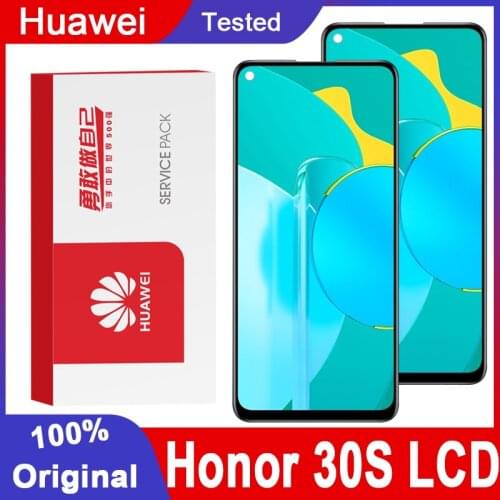 100% Original 6.5" Display Replacement For Huawei Nova 7 SE LCD Touch Screen Digitizer Assembly For Huawei Honor 30S LCD Display