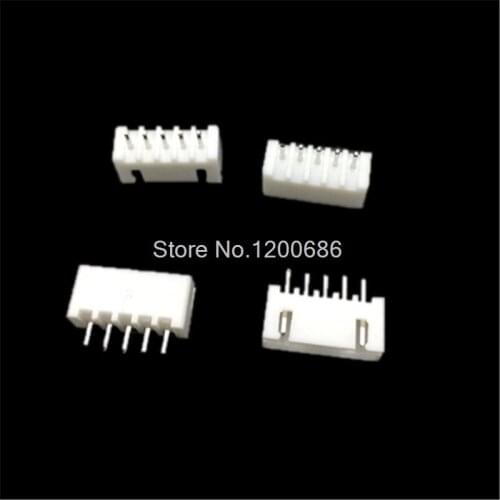 100 piece XH 2.54 5-Pin Connector plug Male connector