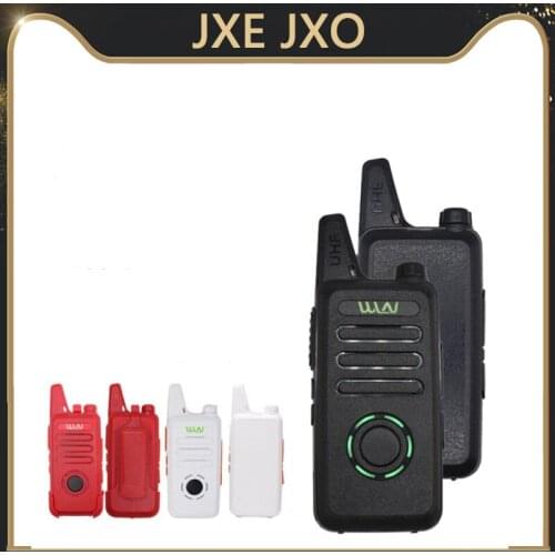 2pcs WLN KD-C1 plus Walkie Talkie Upgrade KD-C1 Two Way Radio 400-520MHz Mini Slim Transceiver KD-C1plus