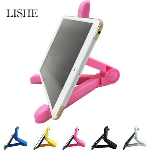 2 in 1 Portable Adjustable Smart Phone Tablet Stands Holder Support For iphone 8 X ipad Foldable Moblie Phone & Tablet PC Stand