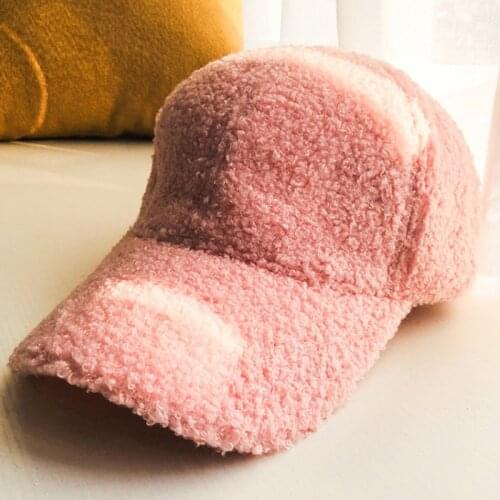 2020 New Autumn winter thickened curls Unisex Baseball Caps Adjustable Outdoor Leisure Duck Tongue Hat Snapback Hats Gorras Cap