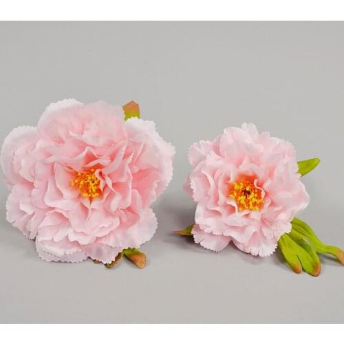 5pcs 11colors 9cm 13cm Artificial Peony Silk Flower Heads Decorative Flowers For Diy Wedding Home Party Bouquet Decoration