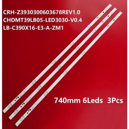 740mm Original For 39D2000 39D3700i Light Bar LB-C390X16-E3-A-XRD1 39M1 39A1 39DF 39D3F