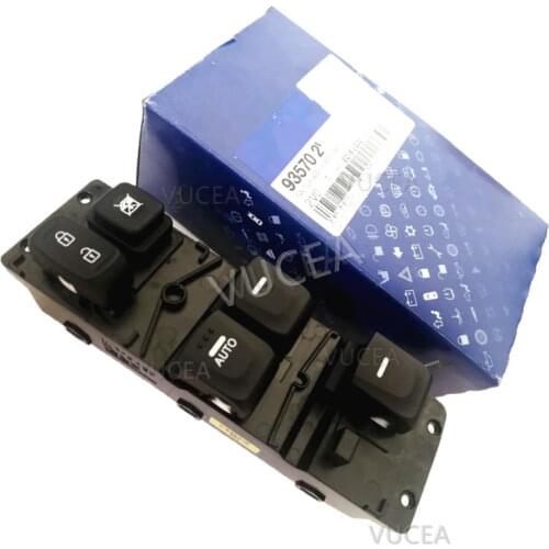 935702V000 93570-2V000 Front left side Window Main Switch button For hyundai Veloster 11 - 16 Door glass lift control switch LH