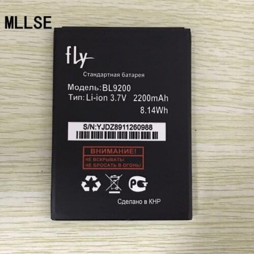MLLSE BL9200 battery For FLY Cirrus 2 FS504 FS514 BL9200 Cirrus 8 mobile phone