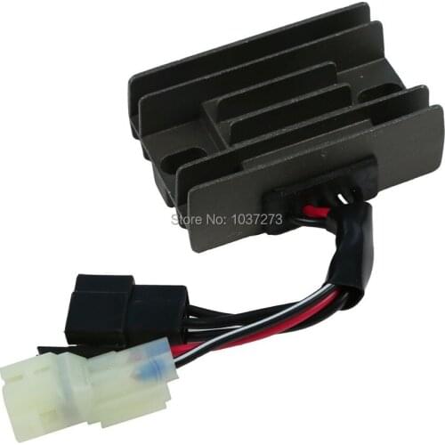 Black Voltage Regulator Rectifier For 2002 SUZUKI LT-F 250F King Quad 4x4 300F