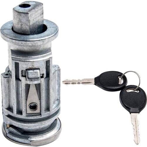 Ignition Switch Cylinder with Keys for Dodge Dakota 2001-2008 5018702AA 68027525AA for Dodge Van 2001-2005