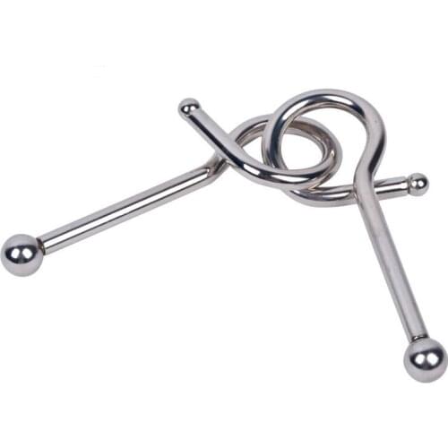 IQ Metal Ball Wire Puzzle Brain Teaser Game