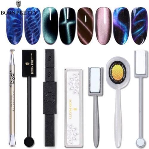 BORN PRETTY Cat Magnetic Gel Stick Strong Magnetic Board 3D Magic Effect For UV Gel Polish Magnetic Pen DIY Phantom Tools