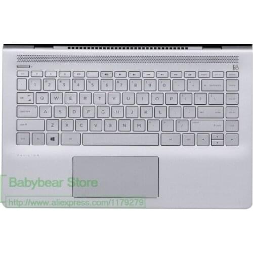 2017 Soft Keyboard Protector Skin Cover for HP Pavilion x360 14 inch 14M-BA011DX 14M-BA013DX X 360 2-in-1 Touch Screen Laptop