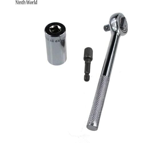 3pcs/lot Magic hand Tools set 7-19MM Socket Set Gator Chave Wrench Bushing Set Torque Ratchet Wrench Set Adapter