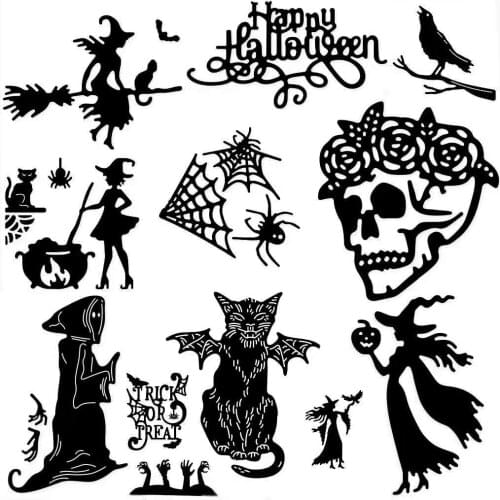 2021 New Cutting Halloween Pumpkin Metal Dies For Do It Yourself Stamps Card Gift Decoration Paper Craft Supplies