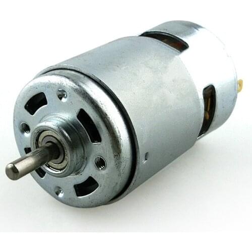 Single /Double axis 775 motor high speed high torque, 12V / 24V DC motor electric mill motor tool