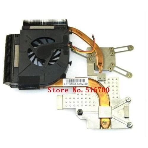 Original For HP PAVILION DV5 DV5-1000 LAPTOP HEATSINK & COOLING FAN P/N 493001-001