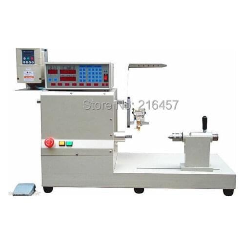 Computer fully automatic coils winder winding machine with large baseboard te