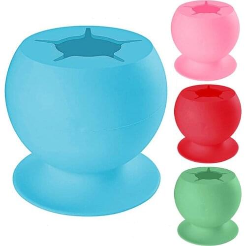 Portable Silicone Suction Cup Desktop Weeding Scrap Collector Storage Holder DIY Apparel Sewing Storage case