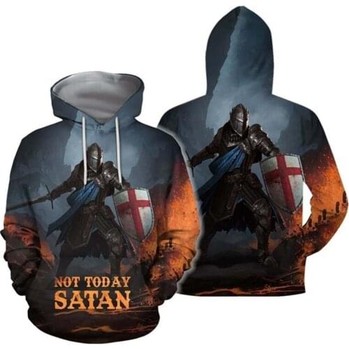 Halloween hoodies Knights Templar 3D Printed Hoodies Sweatshirt Men for Women Casual Streetwear zipper hoodies drop shipping