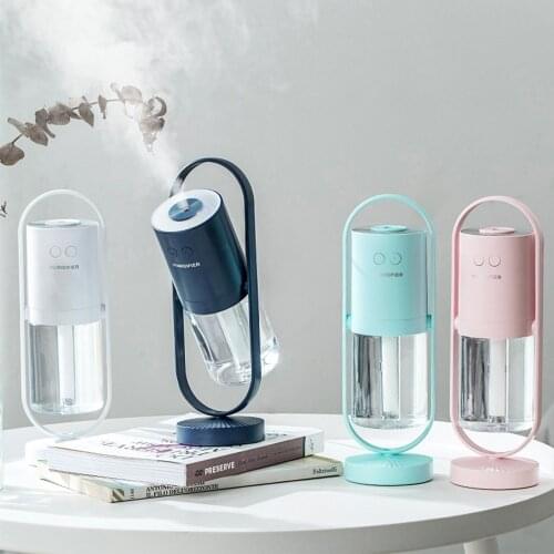 Ultrasonic Mini Air Humidifier LED Night Light Lamp USB Aroma Oil Diffuser Air Purifier Electric Mist Maker Fogger for Home Car