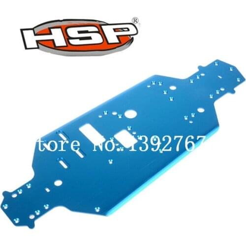HSP XSTR POWER Spare Parts Alluminium Chassis 02163 For 1/10 Scale Nitro Power Advanced On Road Car 94122