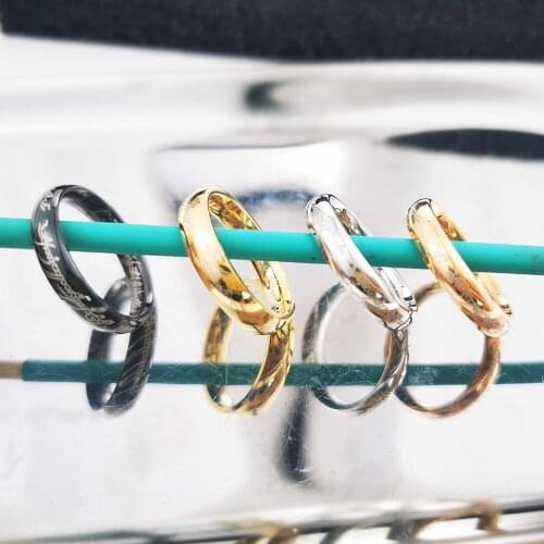 Korean ring thin circle symbol womens fashion simple personality trend ring women
