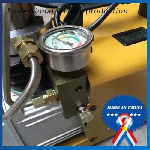 300BAR 30MPA 4500PSI High Pressure PCP Air Pump Water Cooling Electrical Mini Air Compressor