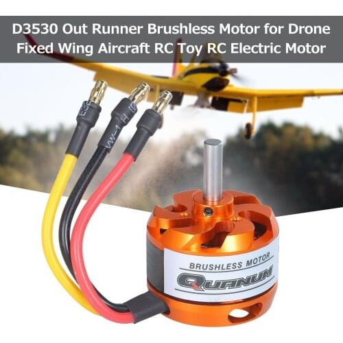 D3530 Out Runner Brushless Motor for Drone Fixed Wing Aircraft RC Toy RC Electric Motor 1700KV