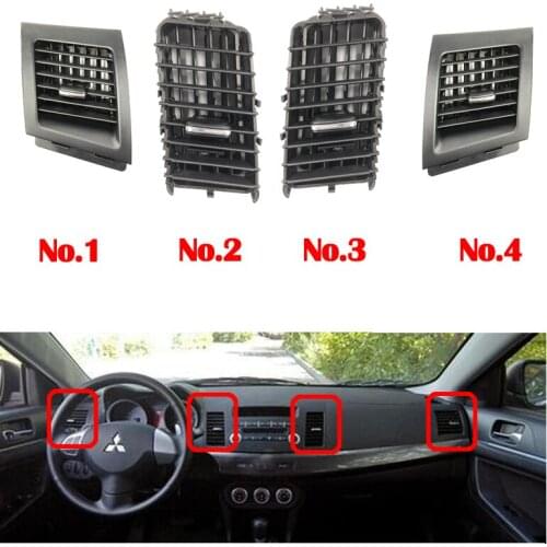 For Mitsubishi Lancer EX Side AC Air Conditioner Vents Interior Centre Console Air Conditioning Air Outlet Conditioner