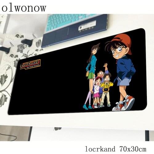 Detective Conan mouse pad gamer Boy Gift 700x300x2mm notbook mouse mat gaming mousepad Personality pad mouse PC desk padmouse