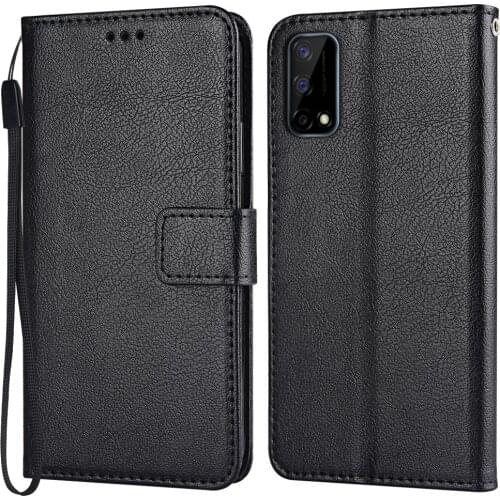 Flip Leather Case for Realme Q2 Pro Case Classic Wallet Phone Case for Realme Q2 Pro Funda on Q2 Pro Back Cover Soft Coque