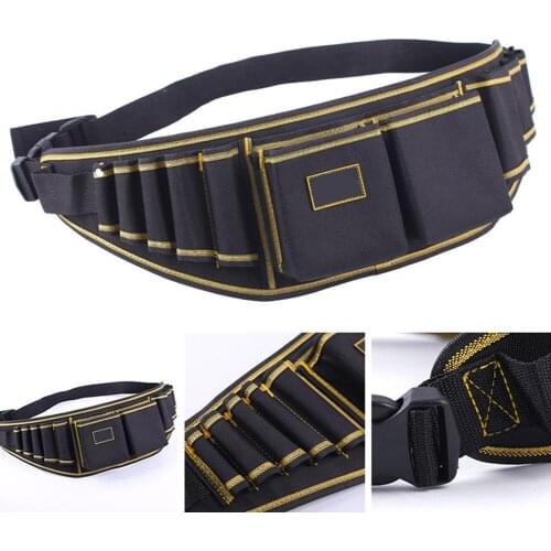 Multifunctional Oxford Cloth Repair Tool Storage Waist Bag Multi-pockets Waist Tool Holder