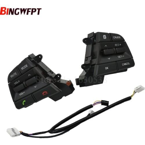Multifunction Steering Wheel Button Switch For Hyundai Movable Collar elantra 1.6L 2017 2018 Cruise Control car accessories