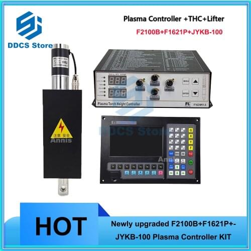 Plasma Controller+THC+lifter Kit F2100B+F1621+JYKB-100 For Plasma Cutting Machine Cutter