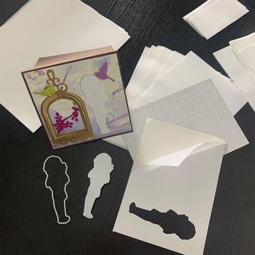 10 Pcs/Lot Clear Double Sided Adhesive Sheets For Card Making Sticker Making Scrapbooking Mixed Media C utting Dies 2021 New