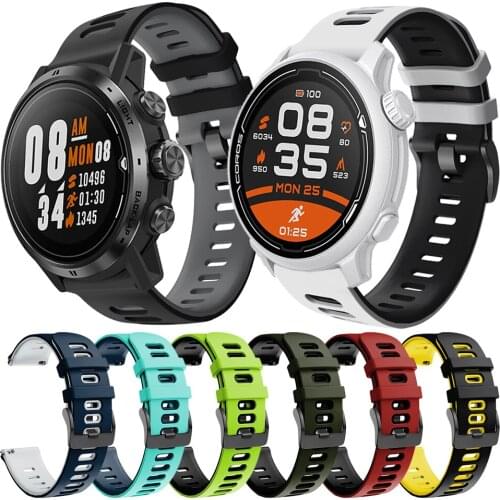 Silicone Band For COROS PACE 2 Wrist Strap Sport Watchband For COROS APEX Pro APEX 46mm 42mm Wristband Bracelet Accessorie