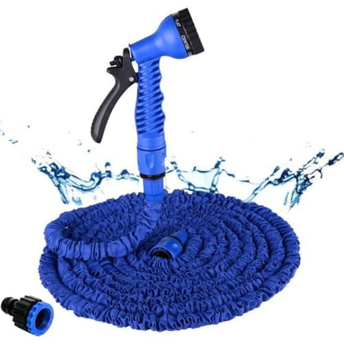 Garden Hose Pipe Expandable Magic Hose Plastic Hoses Pipe 25FT-100FT To Watering with Spray Gun High Pressure Car Wash