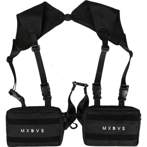 Tactical Chest Rig Bag Backpack Hip Hop Multi-functional Tactical Vest chest bag tactical for men outdoor Military