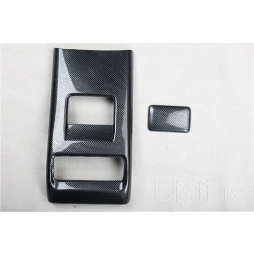 High-quality car styling Car rear row anti-kick rear guard Decorative frame accessories For Nissan Sentra 2014-2019