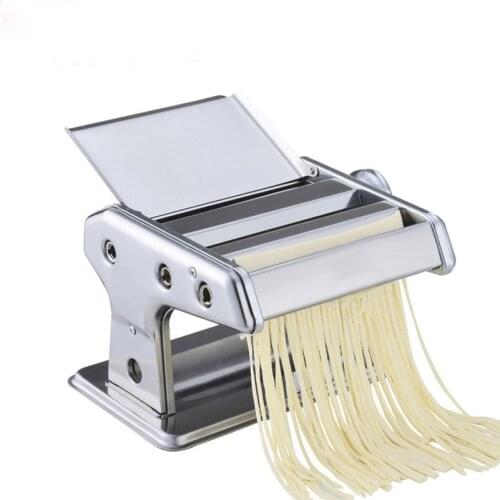 0.5 - 3mm Manual Cutting Thicknesses Pasta Make Roller Machine Dough Fresh Noodle Making Kitchen Removable Press Noodle Maker