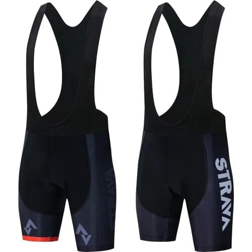 2021 STRAVA Cycling Shorts Men/woman 19D Anti Slip Padded Gel Cycling Bicycle Shorts Mountain Bike Short Pants Culotes Ciclismo