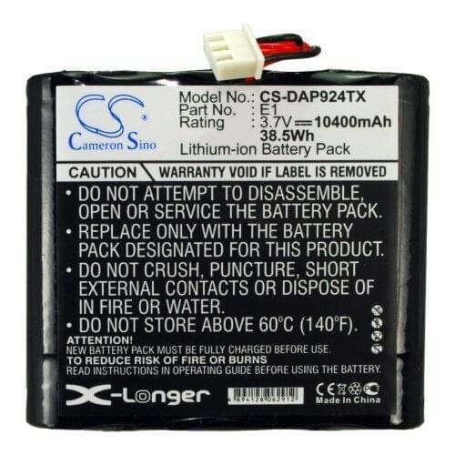 Cameron Sino 10400mAh Battery E1 for Pure Evoke 1S,Evoke 2S,Evoke Flow,Evoke Mio,EVOKE-1S,Evoke-2S,EvokeE-1S, One Flow, VL-60924