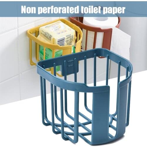 Toilet Paper Holders Toilet Paper Self Adhesive Holder Bathroom Tissue Holder For Bathrooom JA55