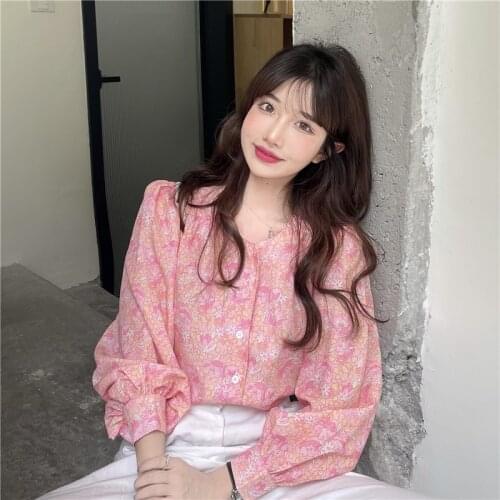 Cheap wholesale 2021 spring summer autumn new fashion casual ladies work women Blouse woman overshirt female OL BAt8205M