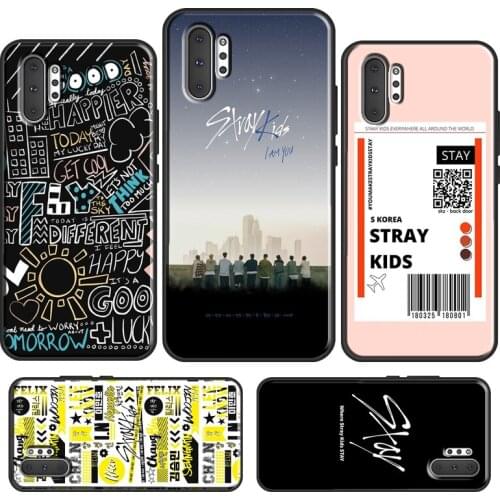 KPOP Stray Kids Case For Samsung Galaxy S10 S8 S9 S20 S21 Plus Note 20 Ultra 10 9 S10e S20 FE Phone Cover