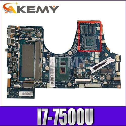 For Lenovo Yoga 710-15IKB Motherboard CPU I7-7500U BIUY2 Y3 LA-D471P FRU 5B20M14134 Comprehensive-Test OK