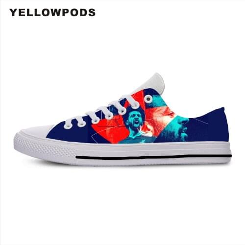 Mens Shoes Casual Men Women High Quality Mohamed Salah Breathable Walking Shoes Julio Jones Kawhi Customized White Brand Shoes