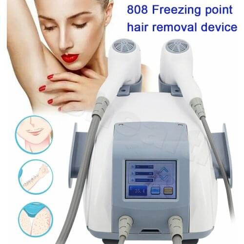 Portable Skin Cool 808nm Hair Remover Machine Women Permanent Laser Depilator Photoepilator Painless Body Care Tool WholeBody