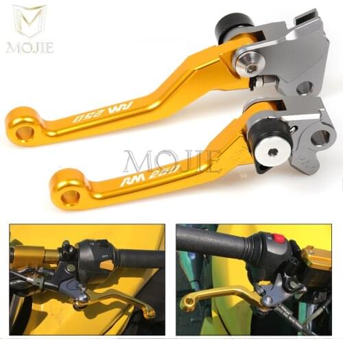 For Suzuki RM RMZ DR DRZ 85 125 250 250 450 400 S SB XC R SM RM85 RM125 RM250 RMZ250 RMX250S CNC Pivot Brake Clutch Levers