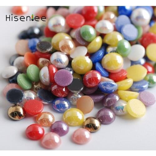 6MM The Shape Of Half Round Hotfix Rhinestone Hot Drilling Flatback For DIY Handmade Clothes/Garment Accessories 100pcs