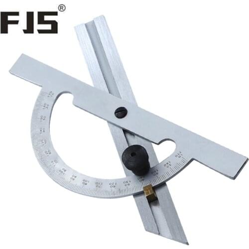 Adjustable Angle Protractor 150*100mm 10-170 Degree Angle Gauge Tools Stainless Steel Caliper Measuring Tools